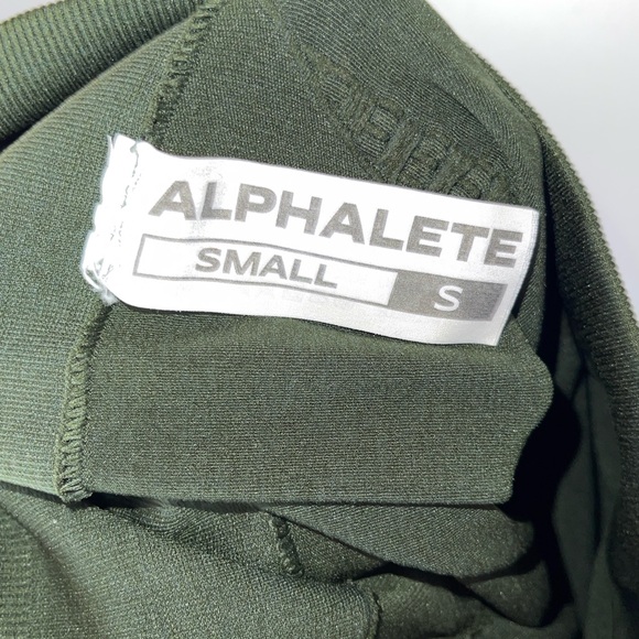 Alphalete Amplify contour leggings color central green - Picture 7 of 8